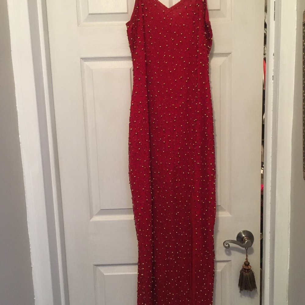 Beaded gown